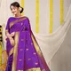 PURPLE__Royal Rajgharana Sarees